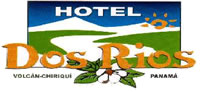 Logo Hotel Dos Ríos en Volcán, Panamá