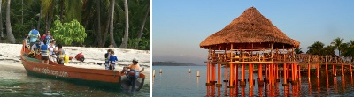 Servicios de Sapibenega Kuna Lodge en San Blas Panamá