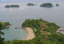 Maravillosa vista del Parque Nacional de Coiba en Panama